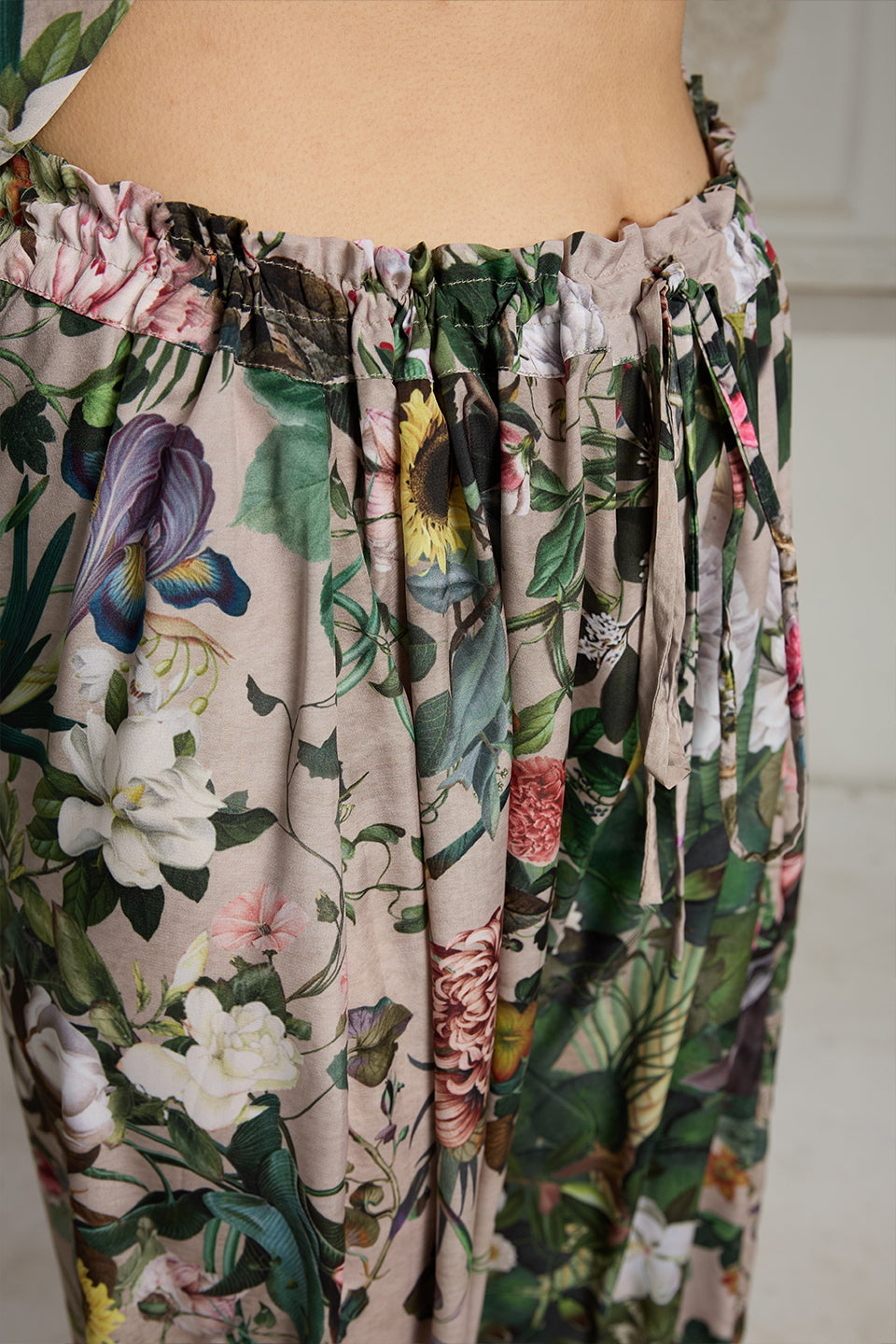 Botanical Printed Tunic Set