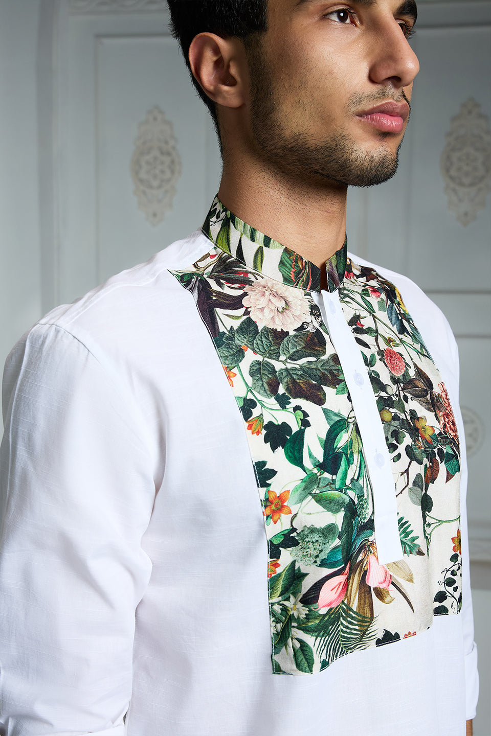 Printed Yoke Shirt