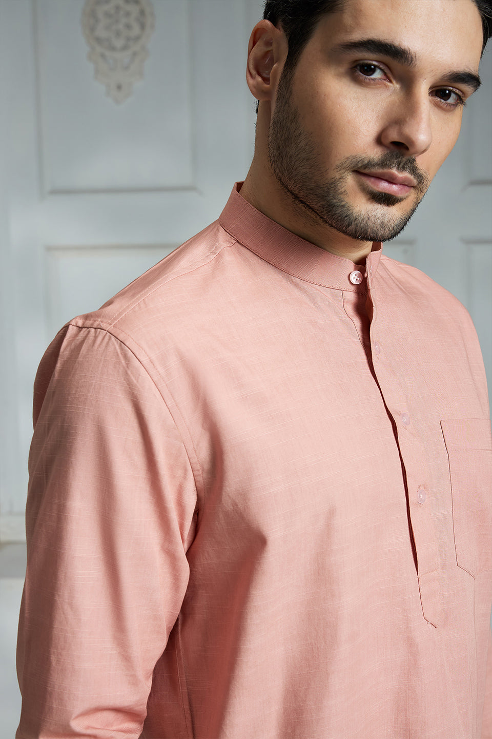 Pink Solid Shirt