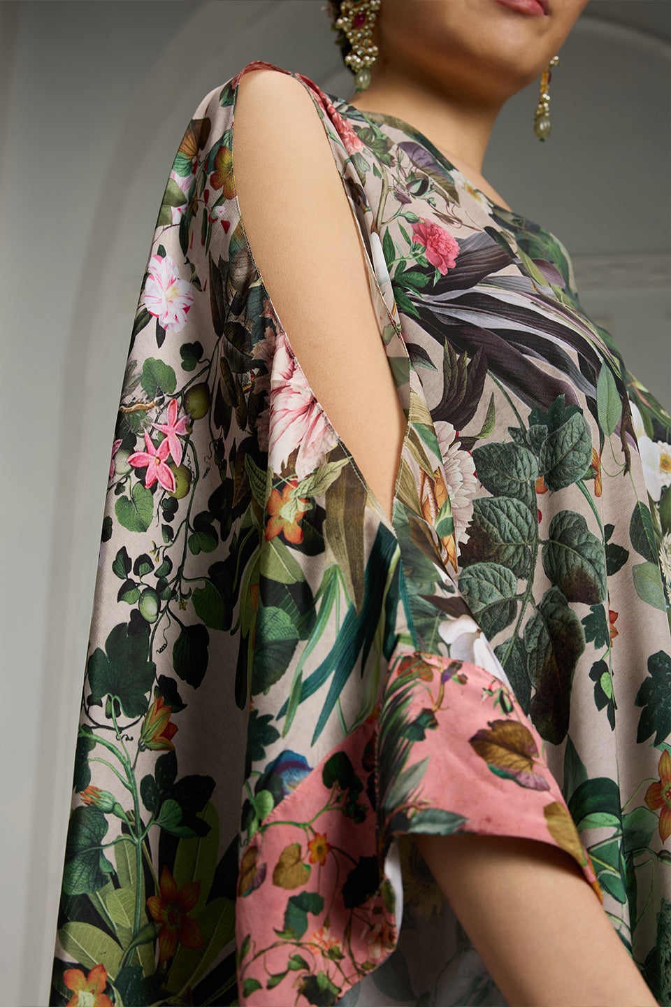 Botanical Printed Tunic Set