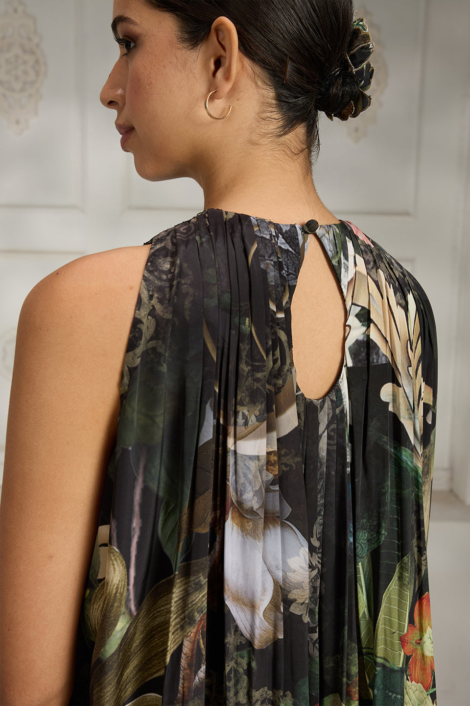Botanical Printed Dress