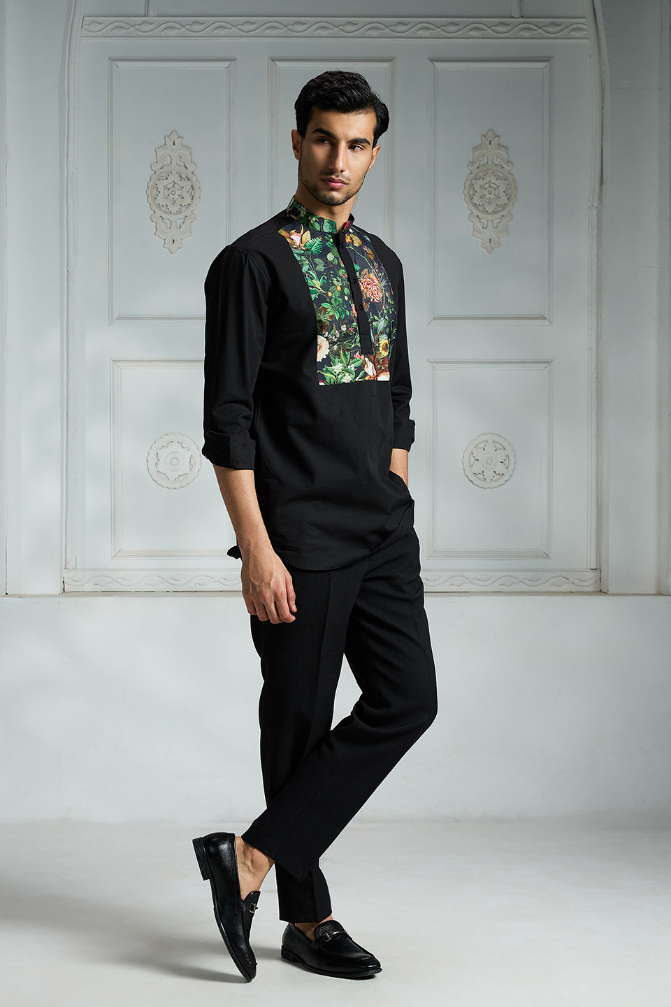 Printed Yoke Shirt