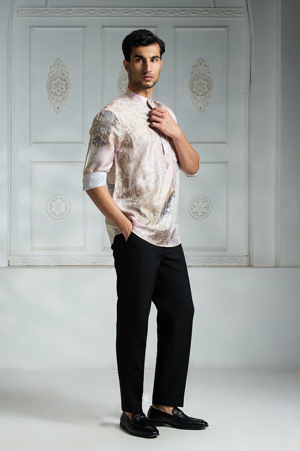 Ivory Printed Shirt