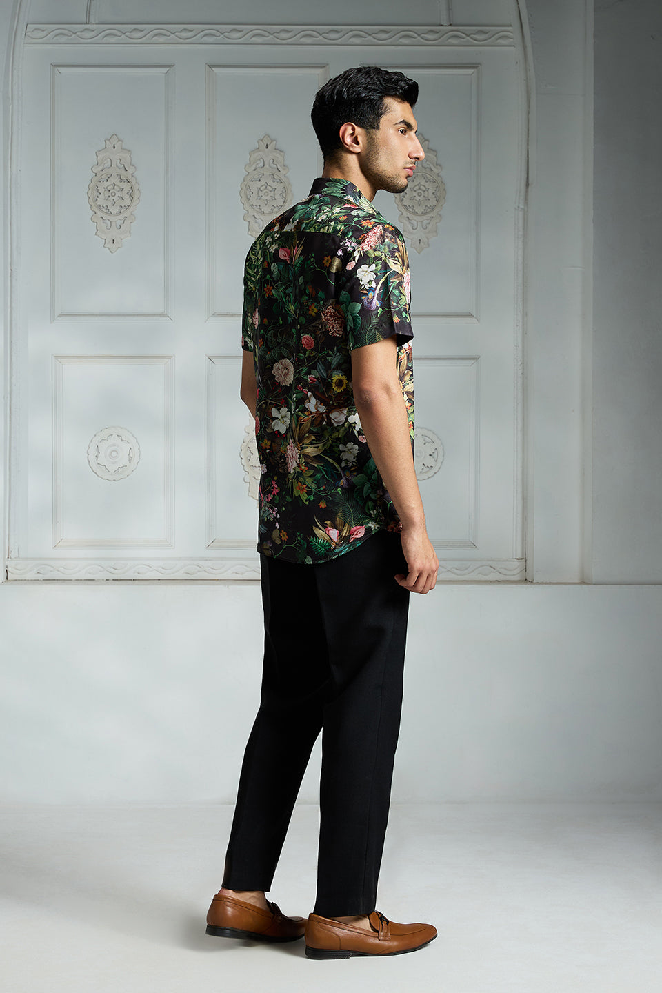 Black Printed Shirt