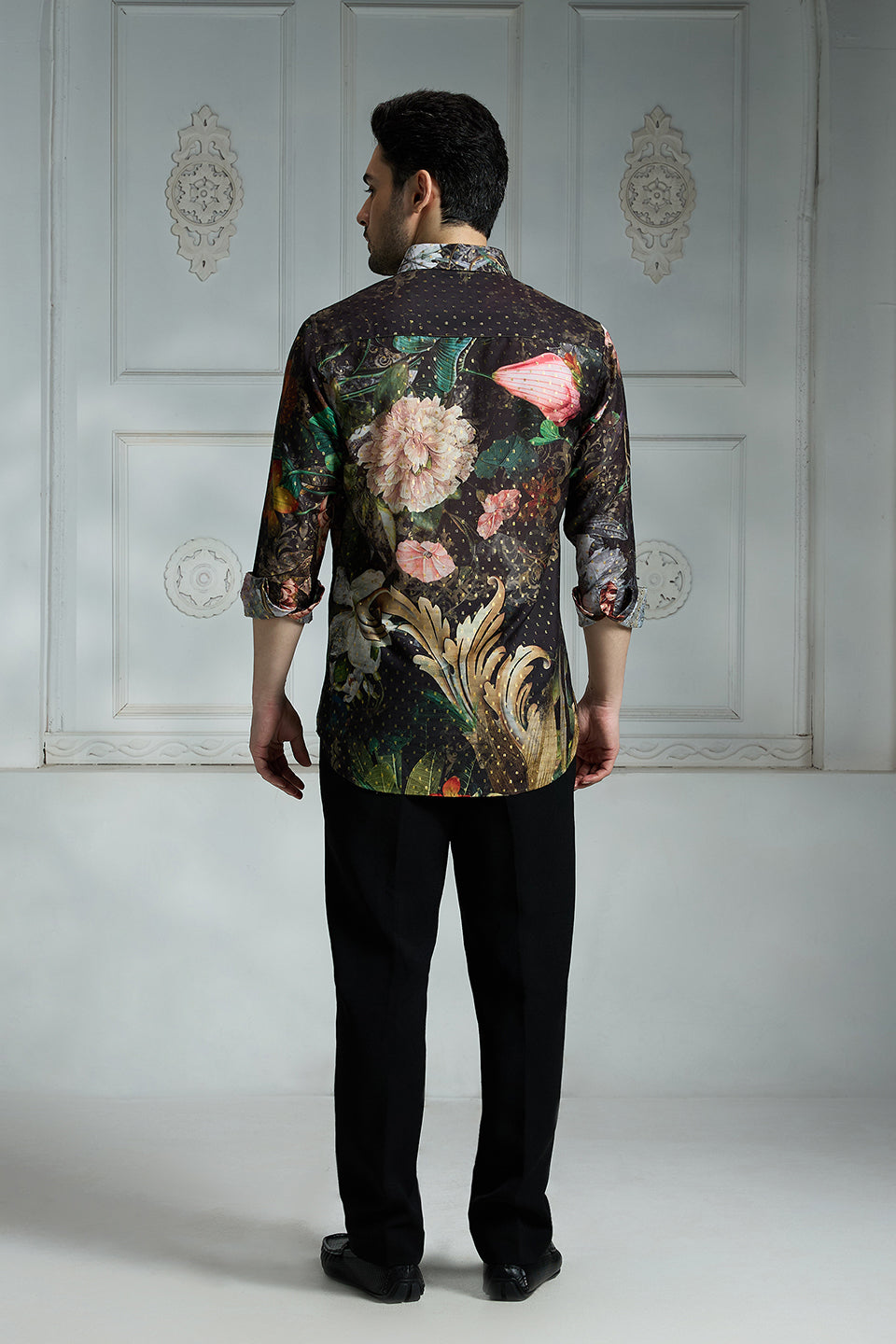 Black Printed Shirt