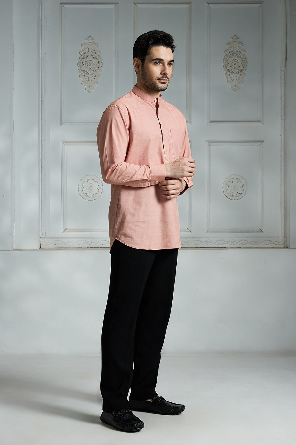 Pink Solid Shirt