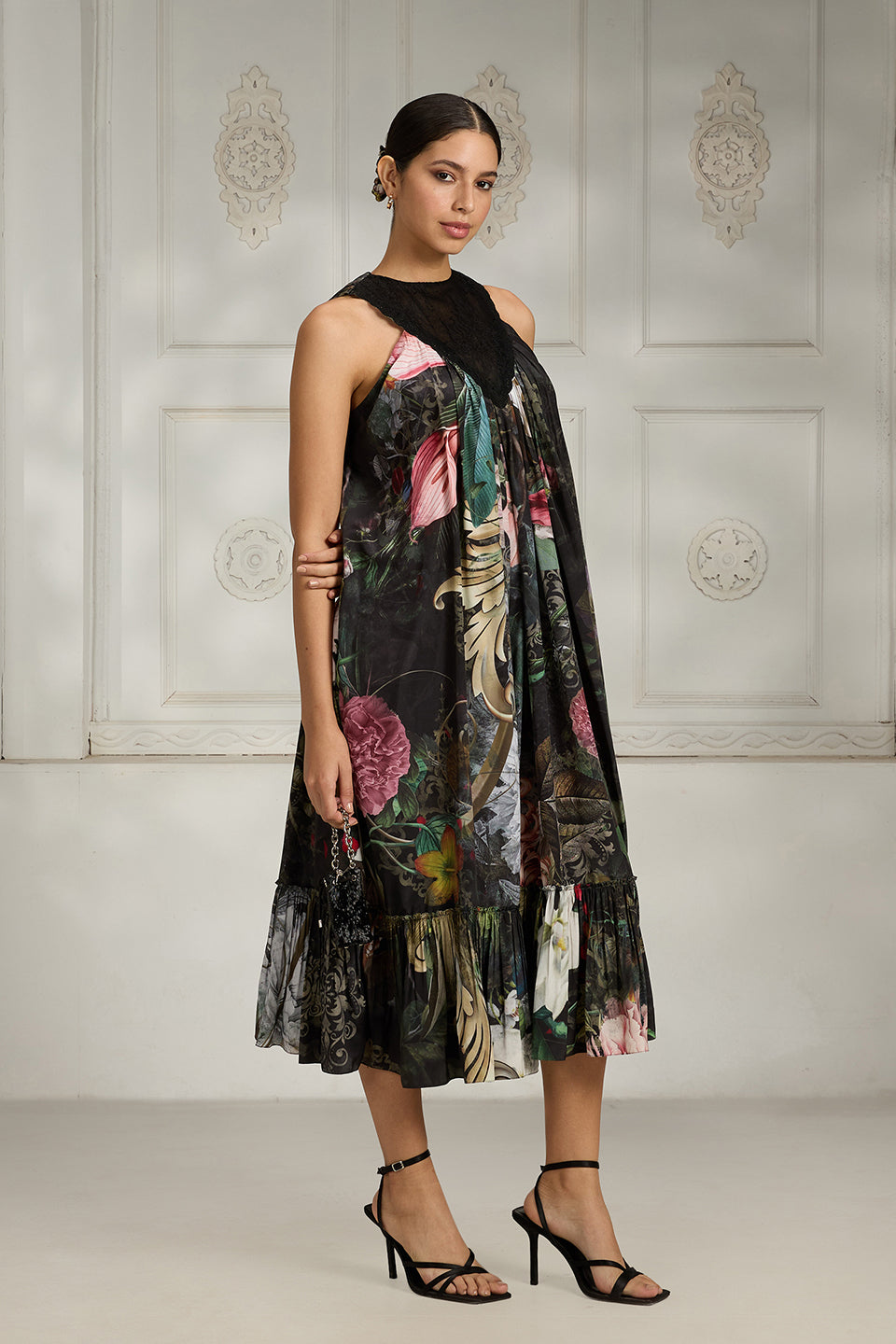 Botanical Printed Dress