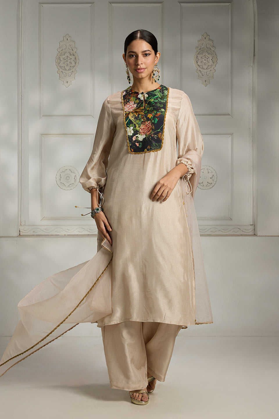 Ivory Tunic Set