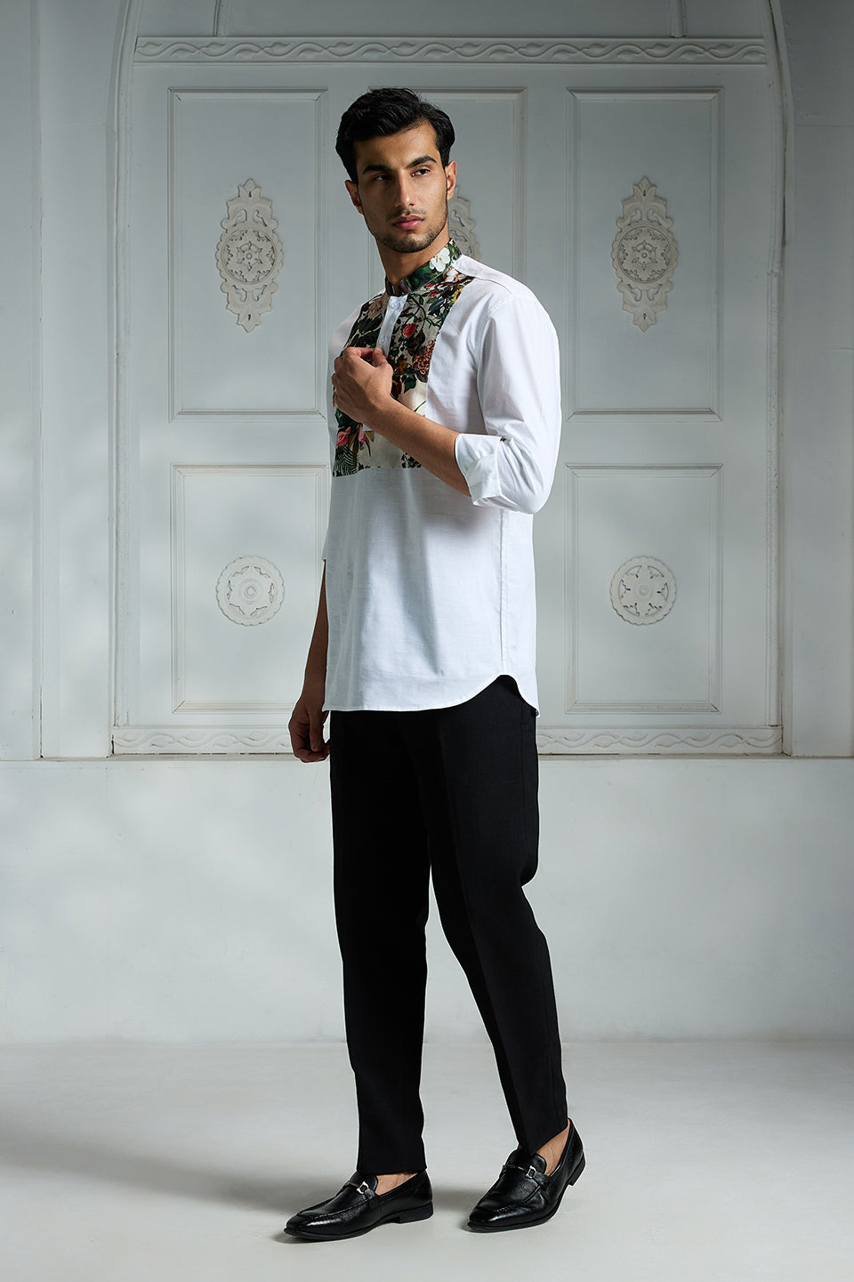 Printed Yoke Shirt
