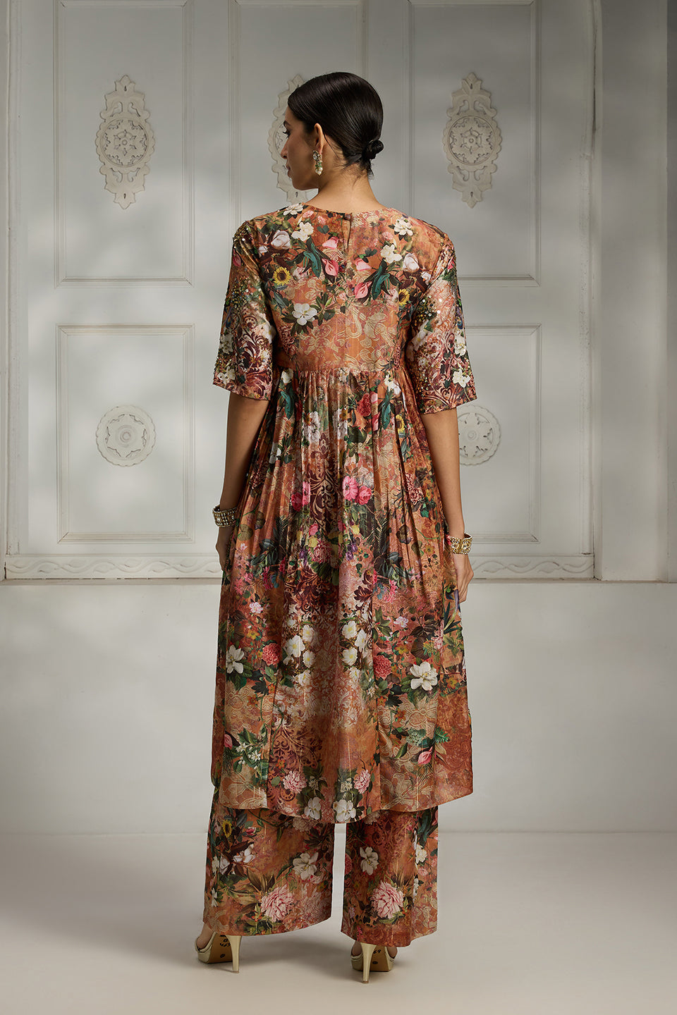 Floral Printed Tunic Set
