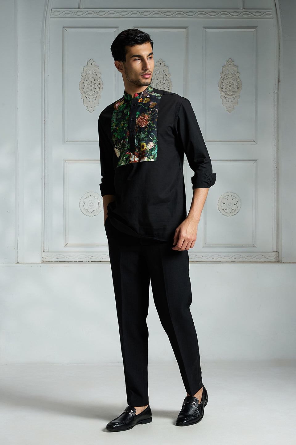 Printed Yoke Shirt