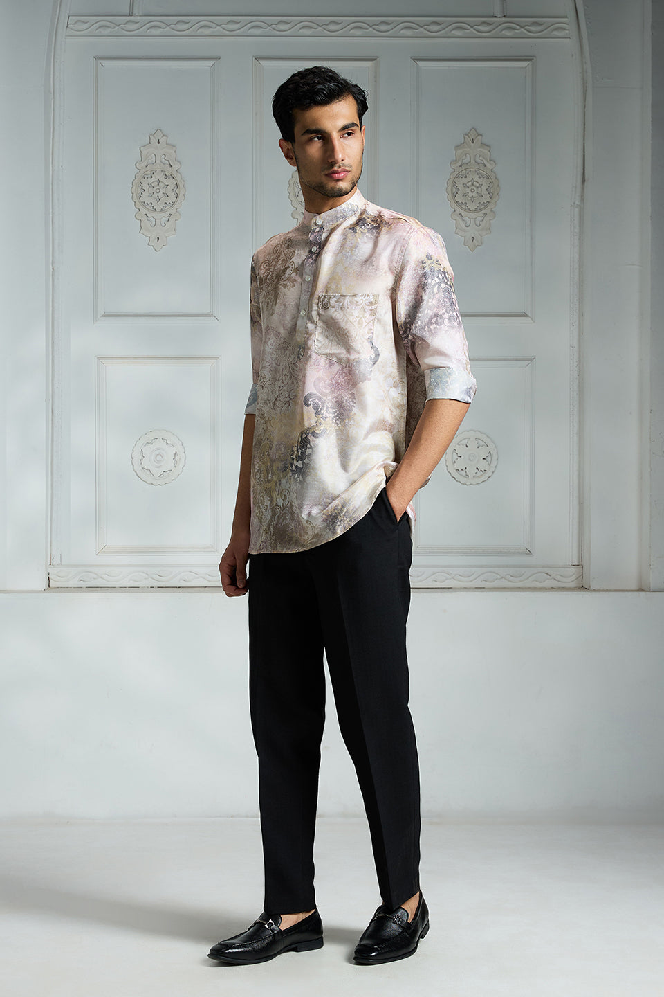 Ivory Printed Shirt