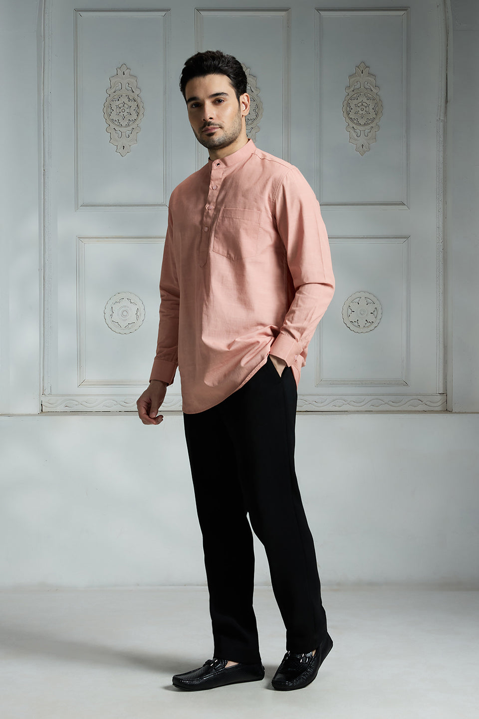 Pink Solid Shirt