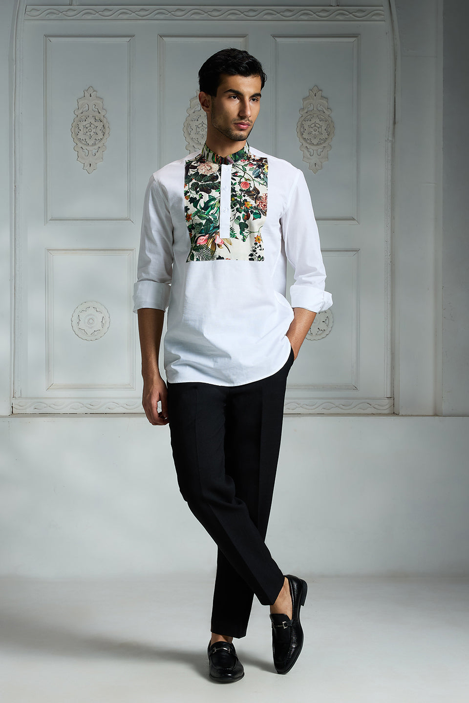 Printed Yoke Shirt