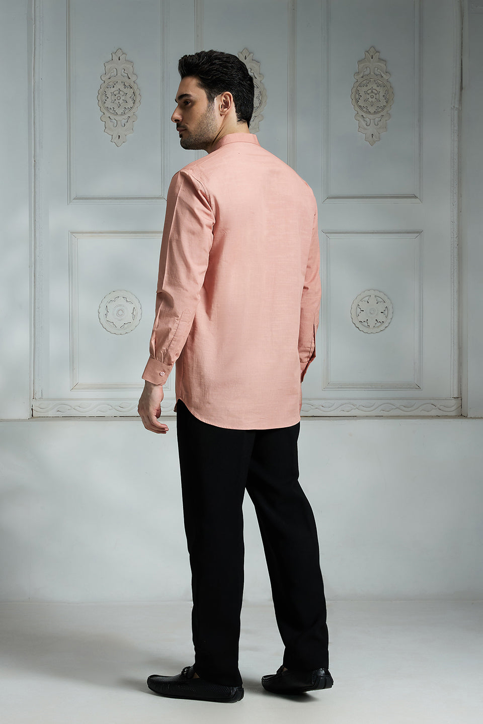 Pink Solid Shirt