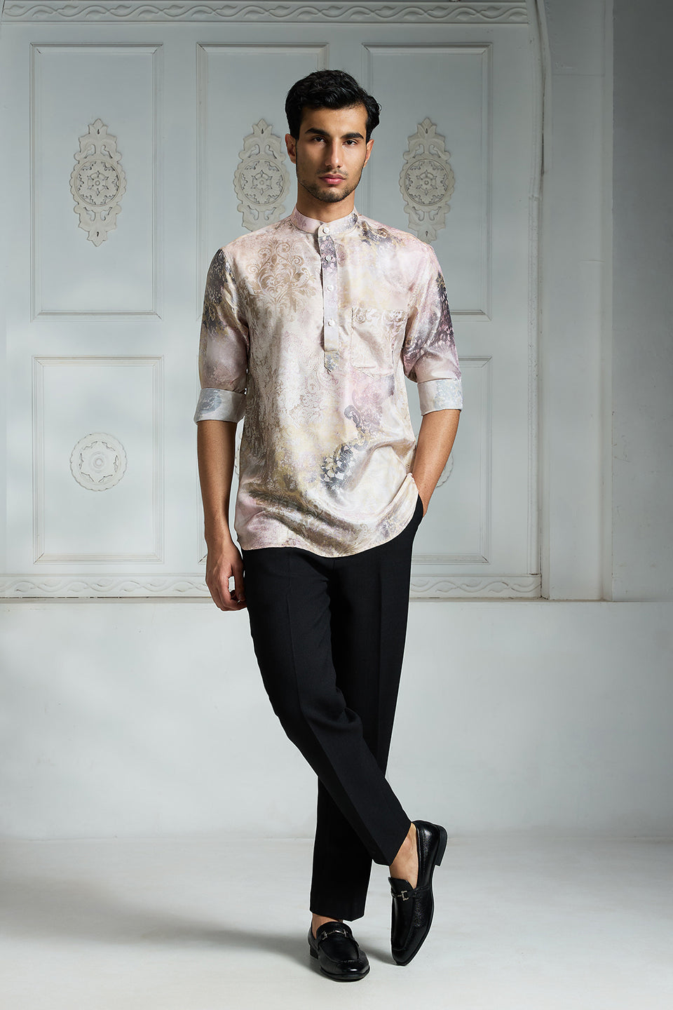 Ivory Printed Shirt