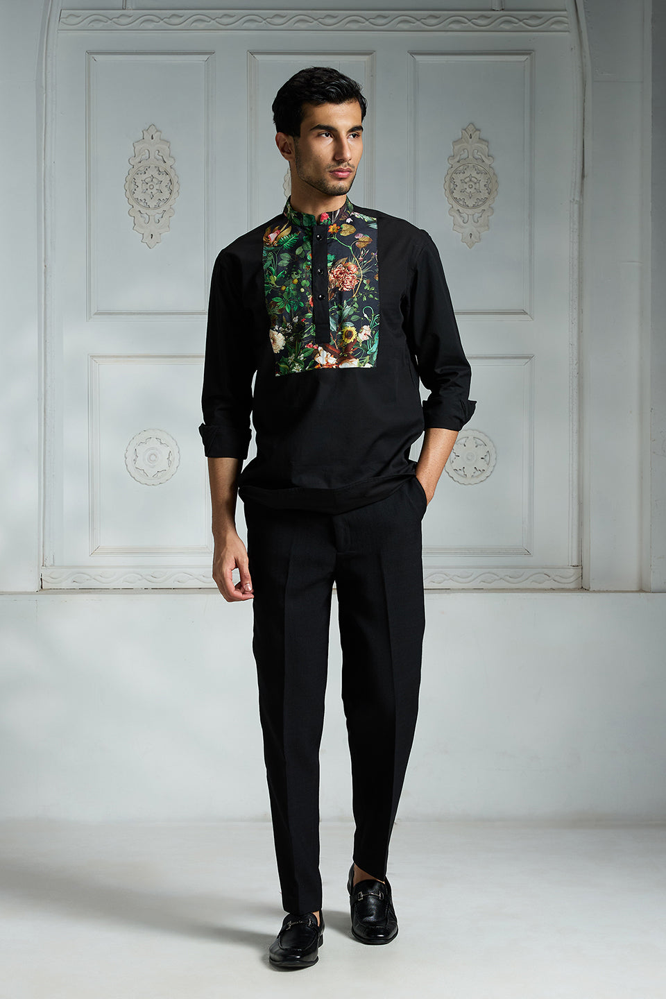 Printed Yoke Shirt