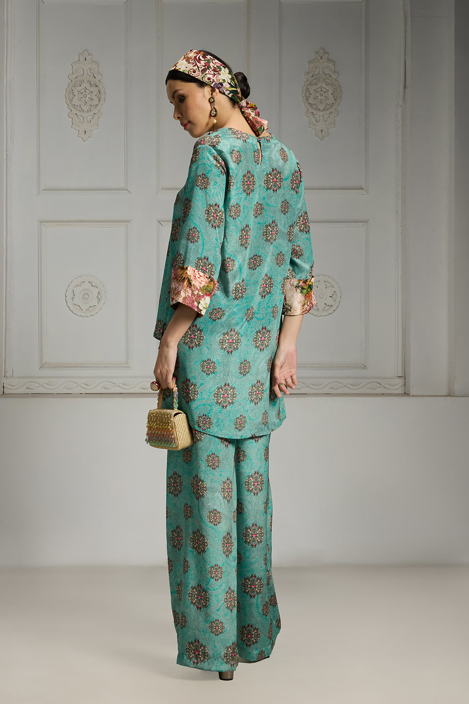 All over Printed Tunic Set