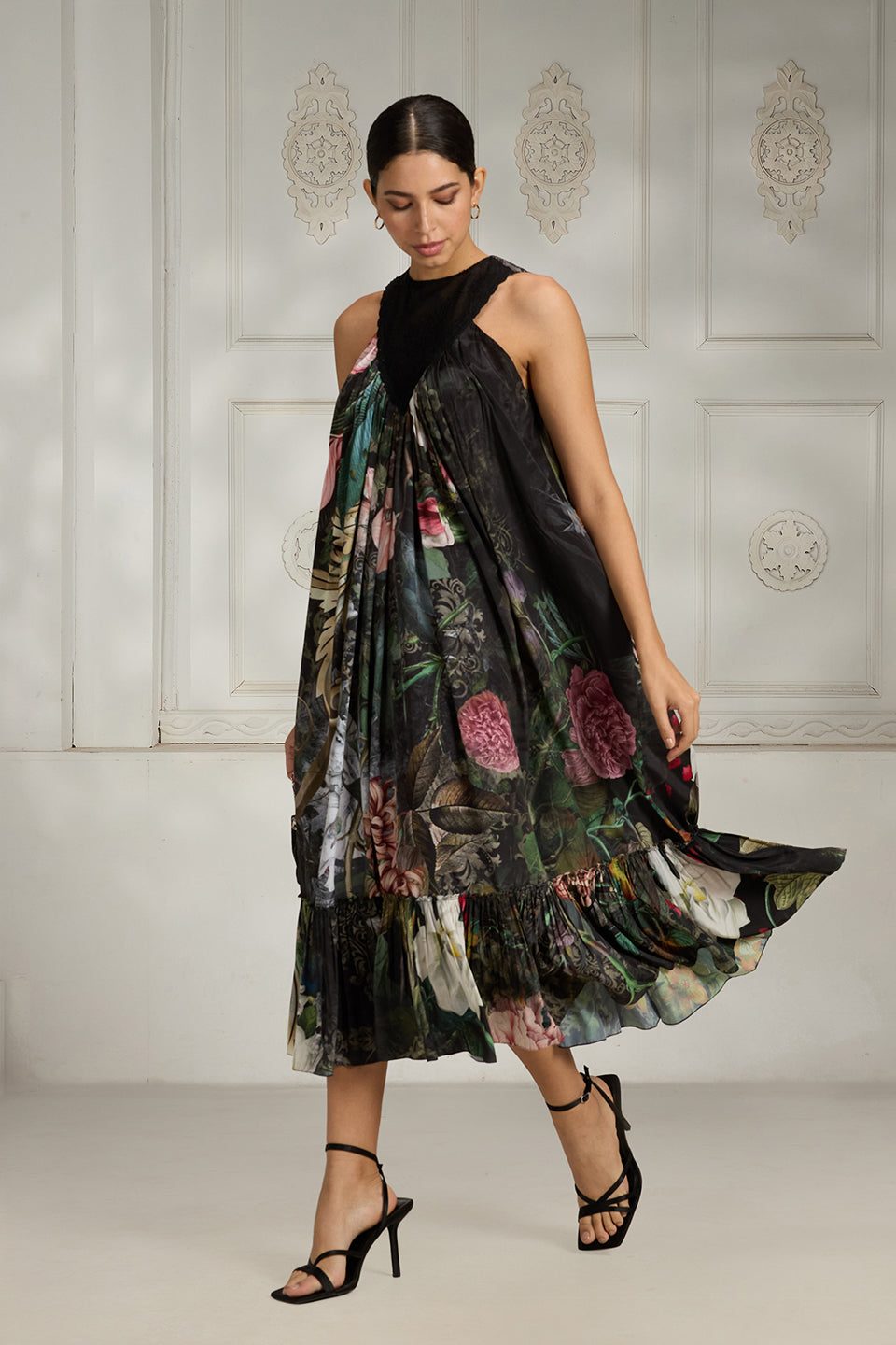 Botanical Printed Dress