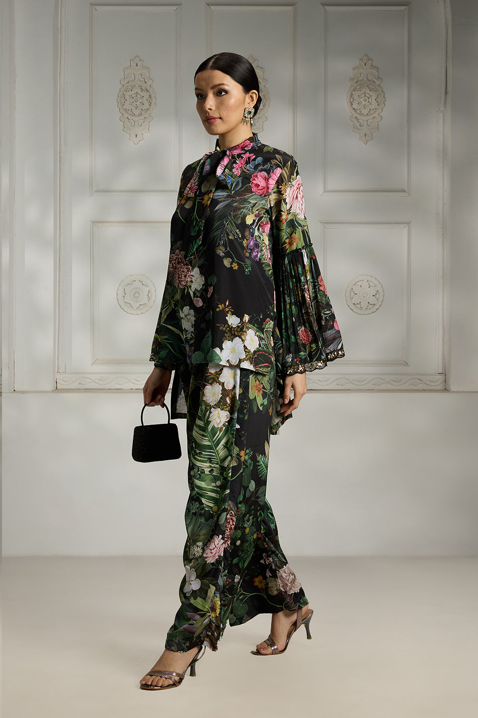 Botanical Printed Tunic Set