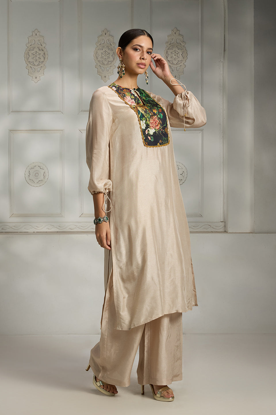 Ivory Tunic Set