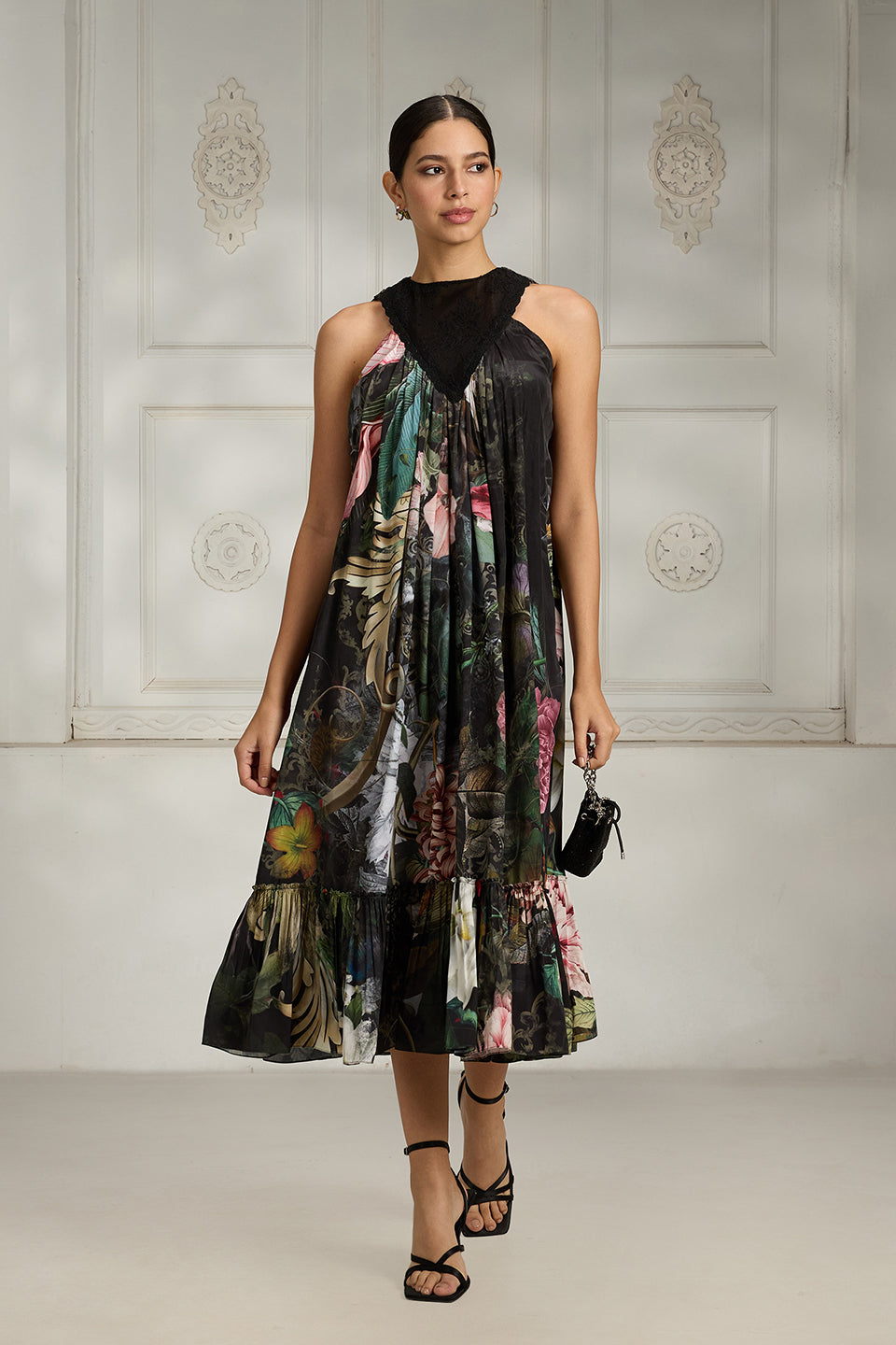 Botanical Printed Dress