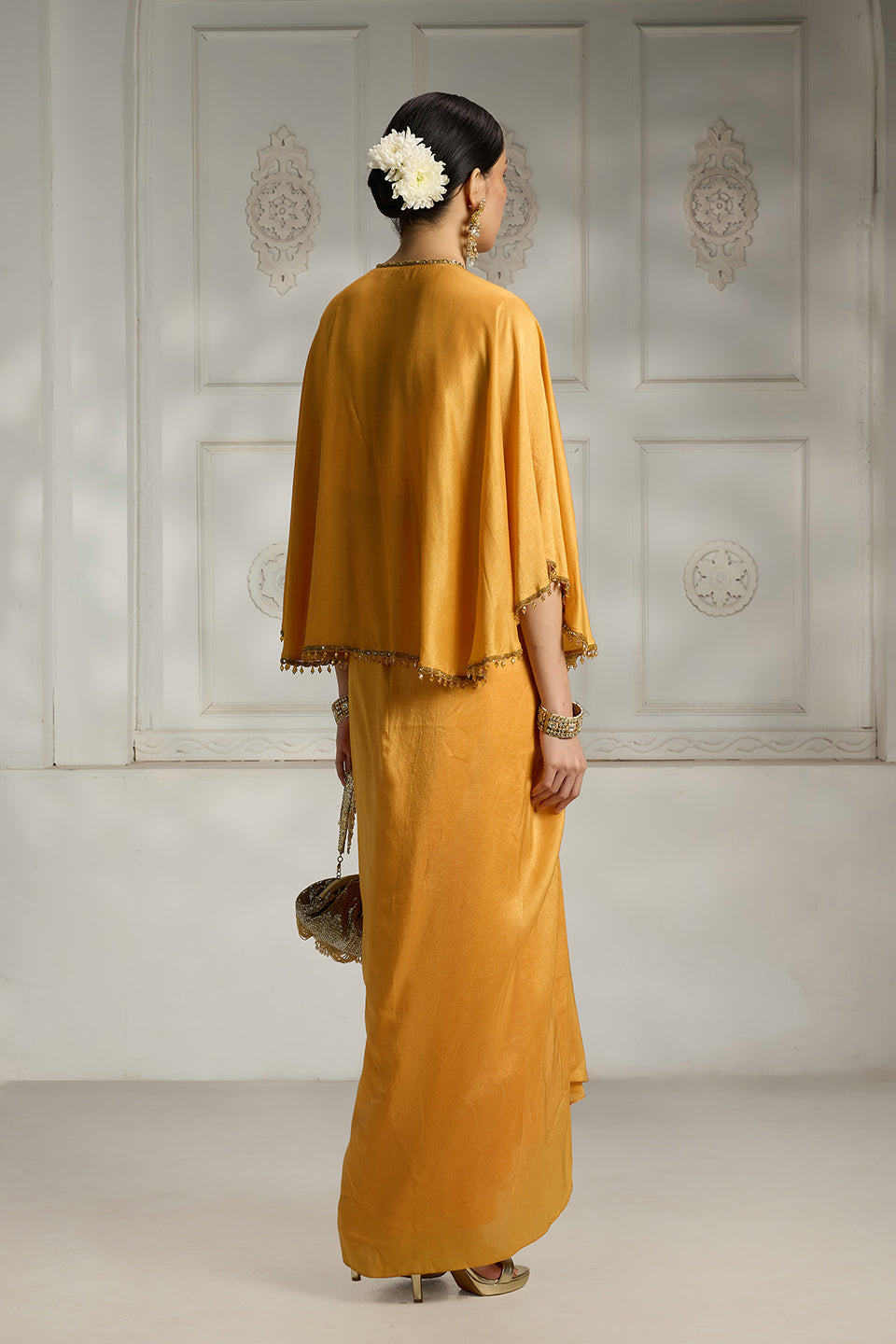 Draped Dhoti Set