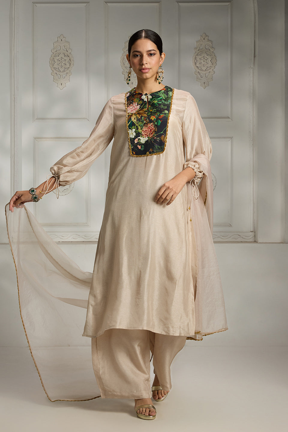 Ivory Tunic Set
