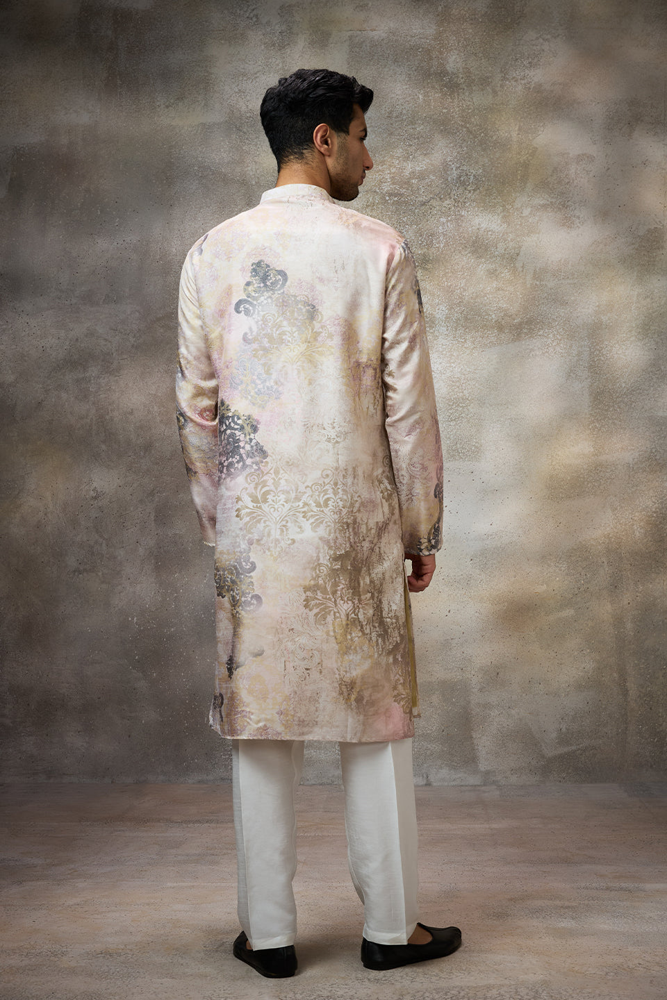 Ivory Printed Kurta Set