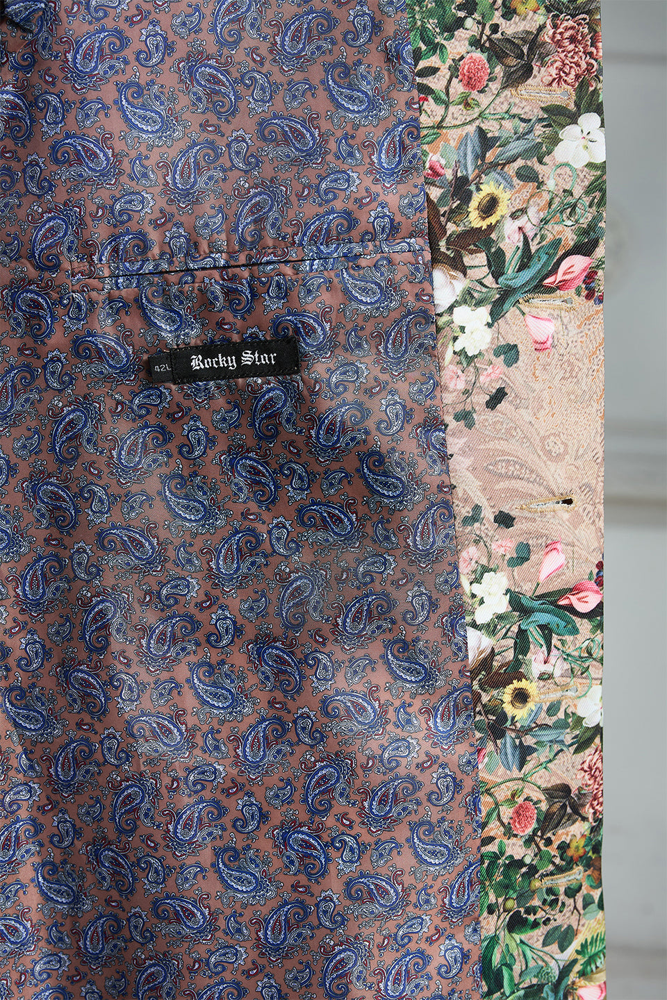 Paisley Rust Sherwani Set